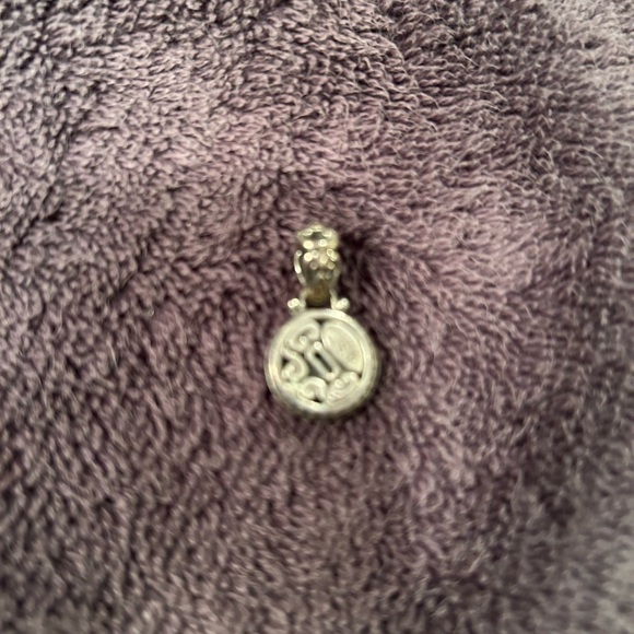 John Hardy vintage sterling and 18k gold rhodolite garnet slide pendant - Picture 3 of 5